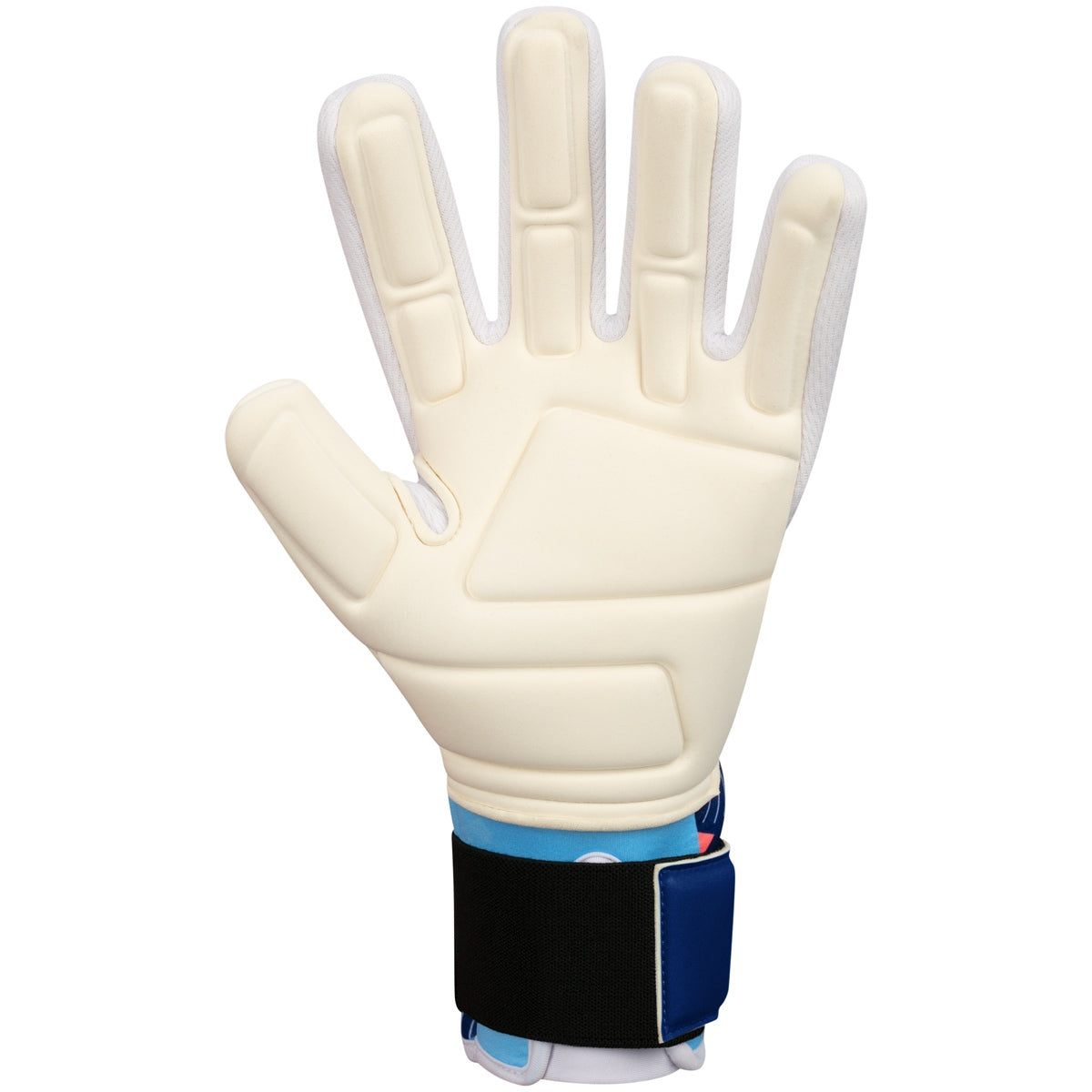 JAKO Keeperhandschoen River GIGA NC - Navy/hemelsblauw/koraal