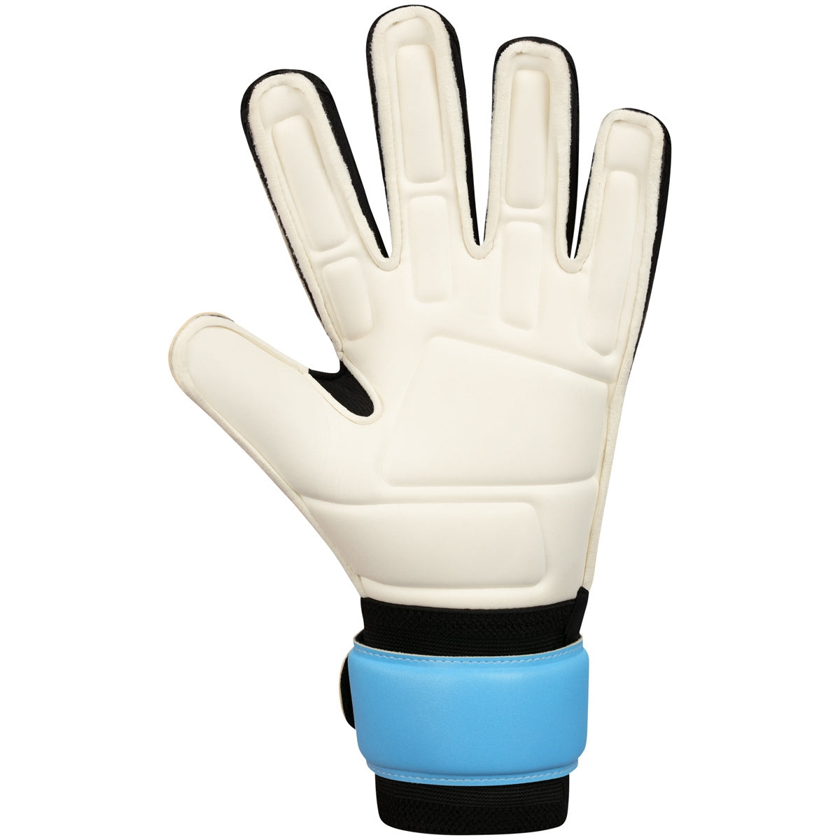 JAKO Keeperhandschoen River SuperSoft RC - Hemelsblauw/koraal/navy