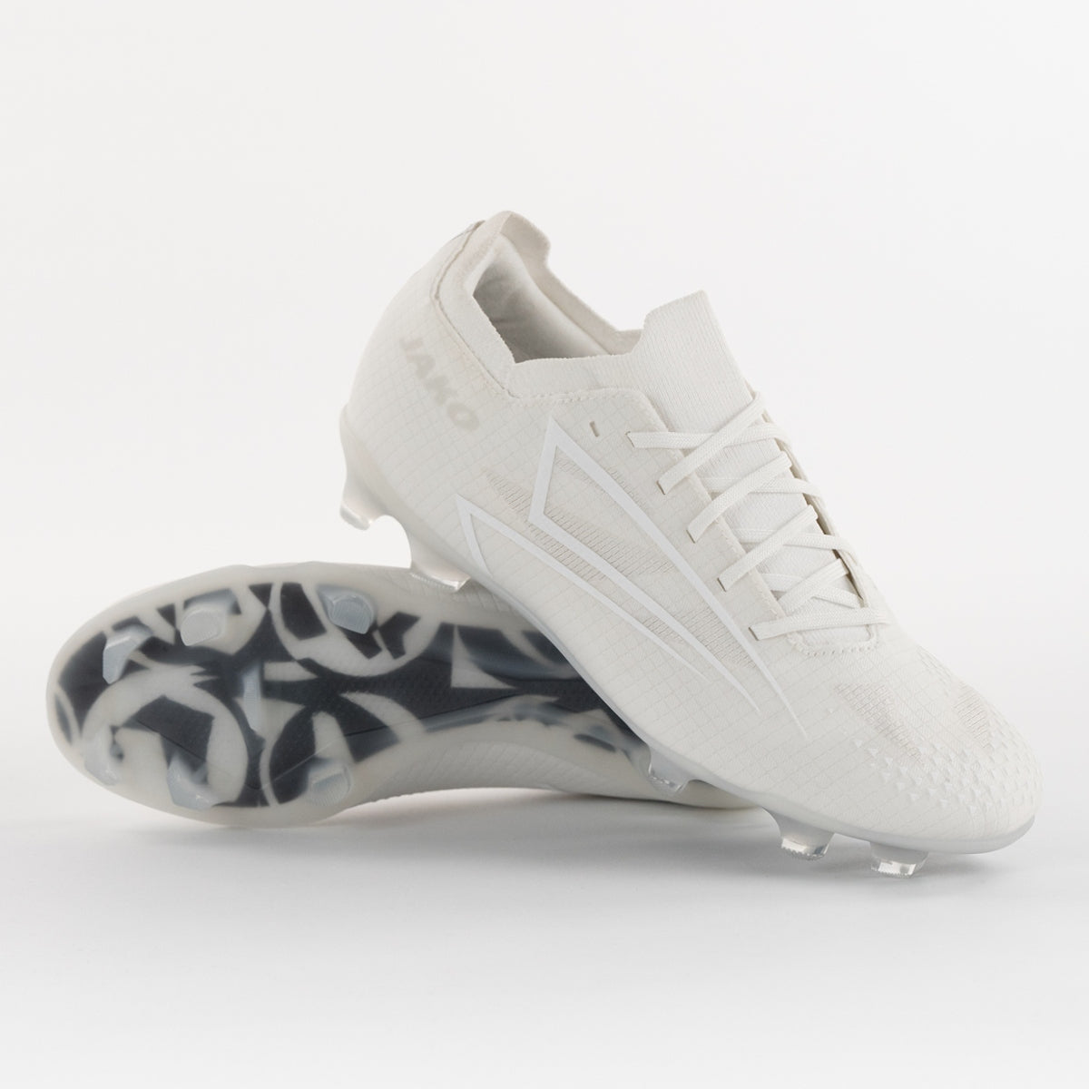 JAKO Voetbalschoen RS89 Elite FG/AG - Wit/cool grey