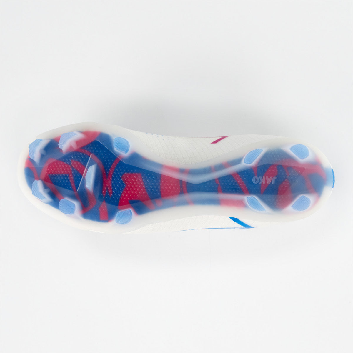 JAKO Voetbalschoen RS89 Elite FG/AG - Wit/rhodamine red/blauw