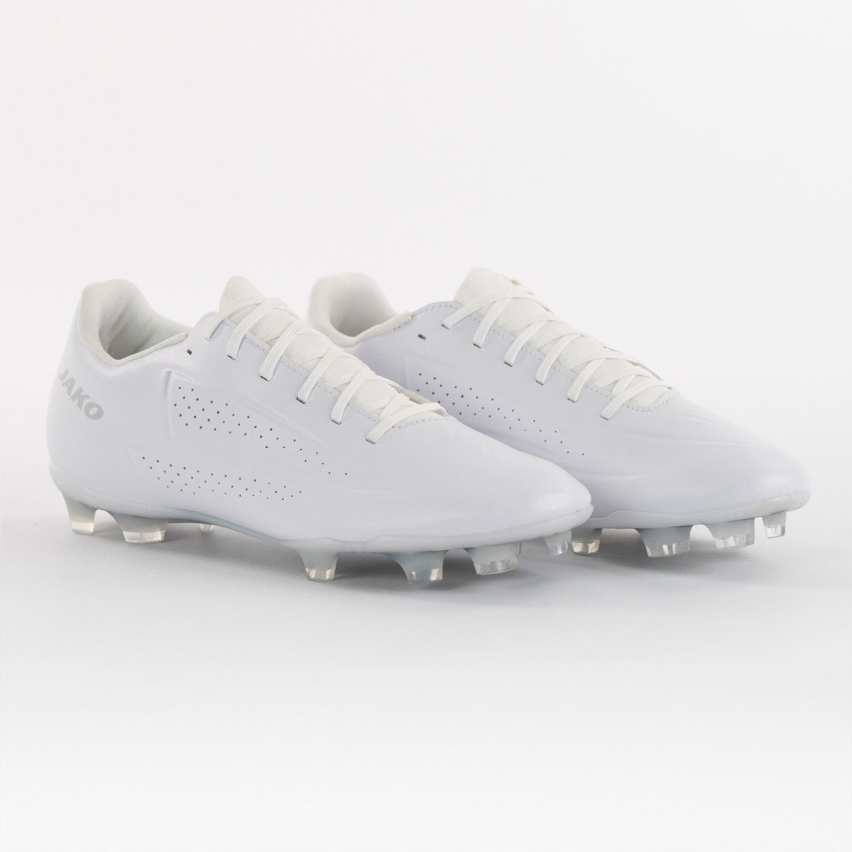 JAKO Voetbalschoen OPURA Elite FG/AG - Wit/smokey grey