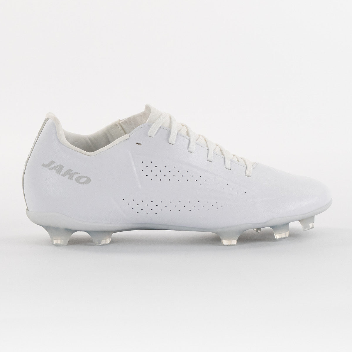 JAKO Voetbalschoen OPURA Elite FG/AG - Wit/smokey grey