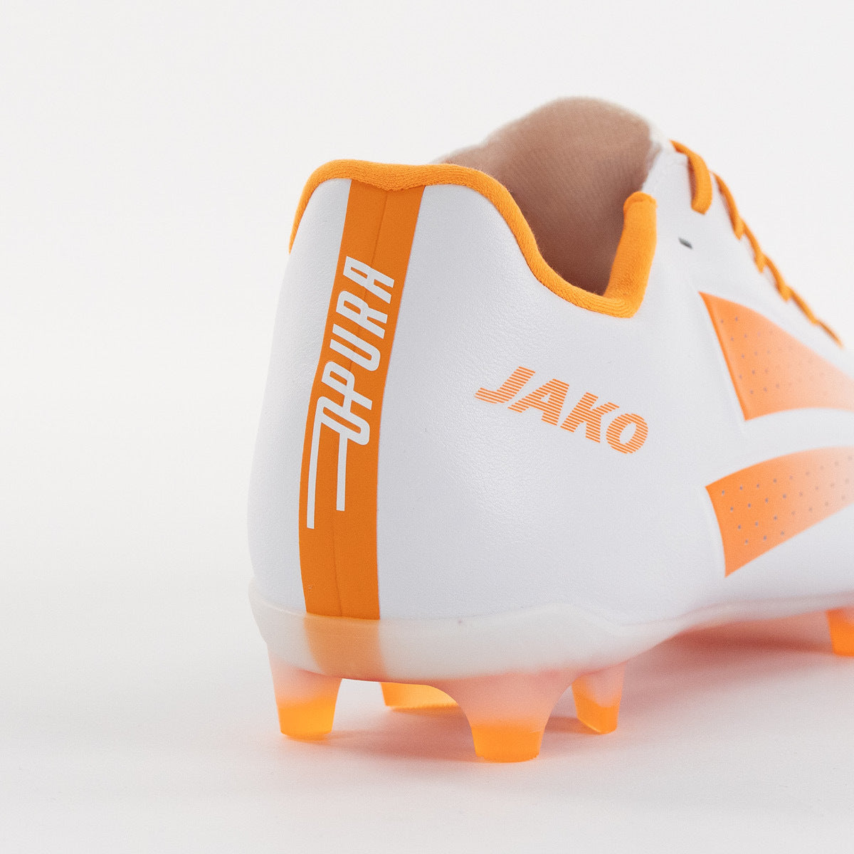 JAKO Voetbalschoen OPURA Elite FG/AG - Wit/oranje