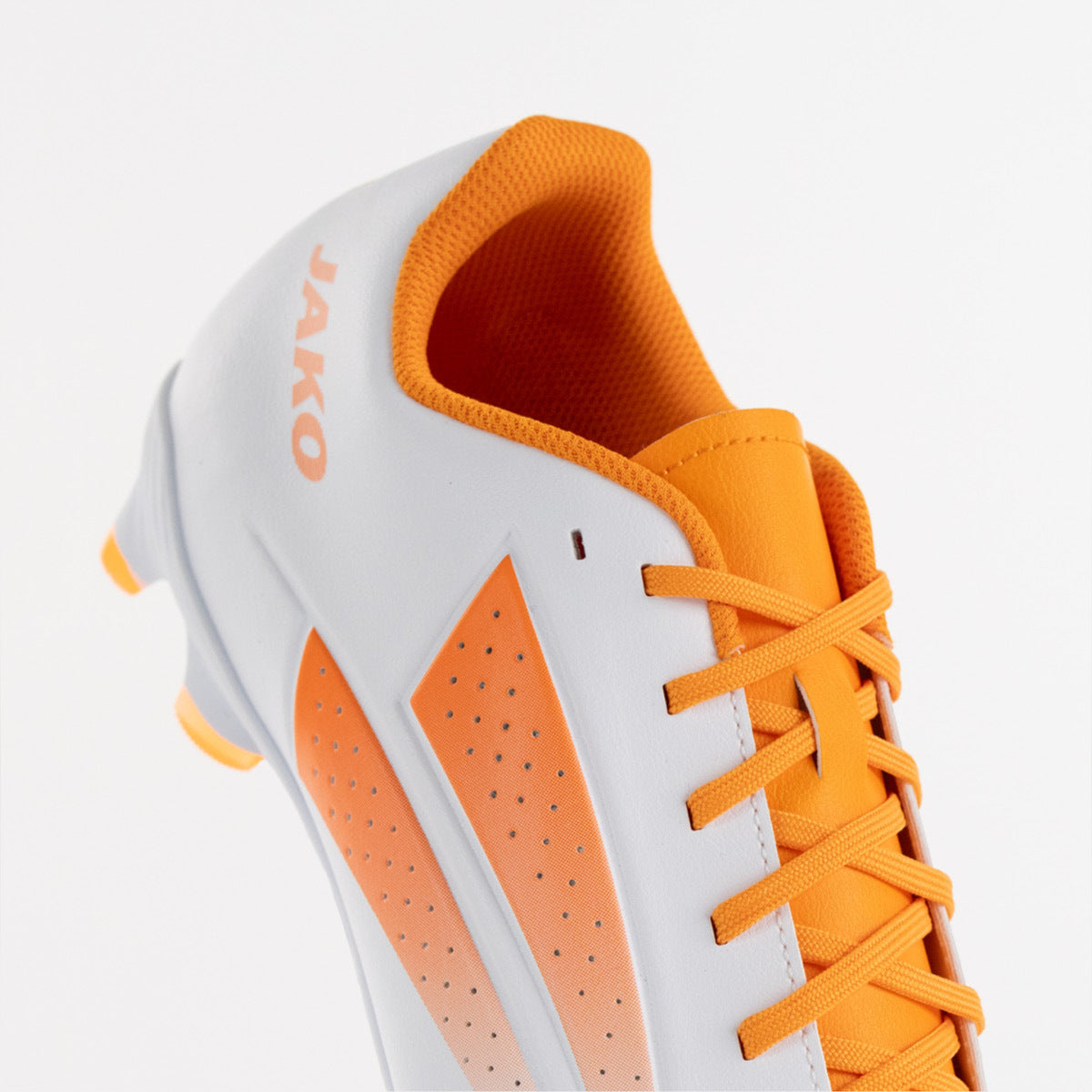 JAKO Voetbalschoen OPURA Team FG/AG - Wit/oranje