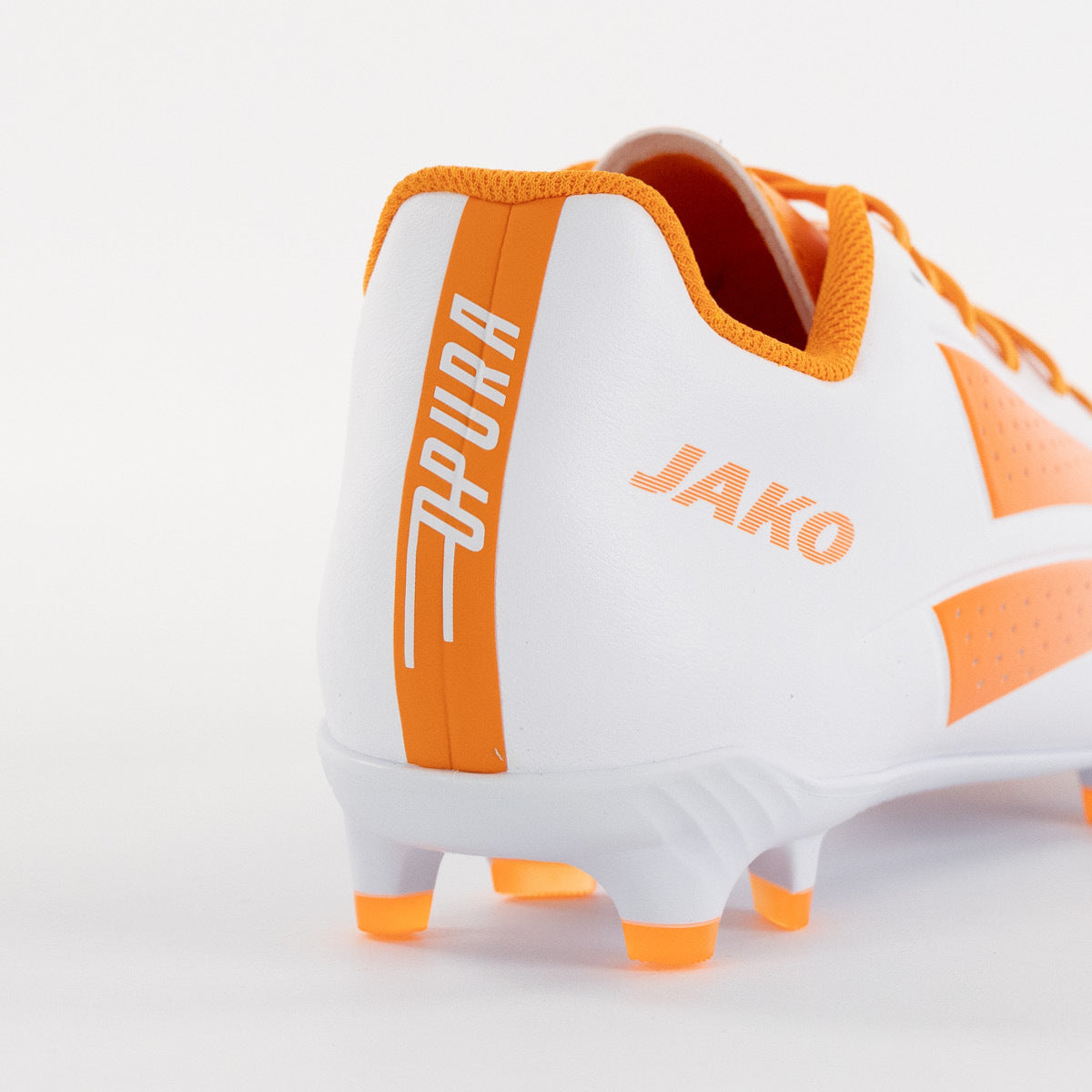 JAKO Voetbalschoen OPURA Team FG/AG - Wit/oranje