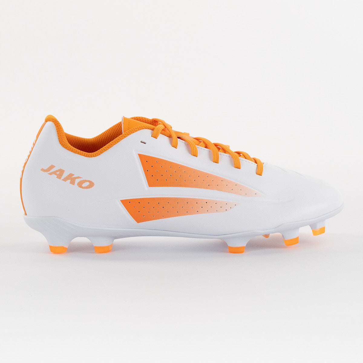 JAKO Voetbalschoen OPURA Team FG/AG - Wit/oranje
