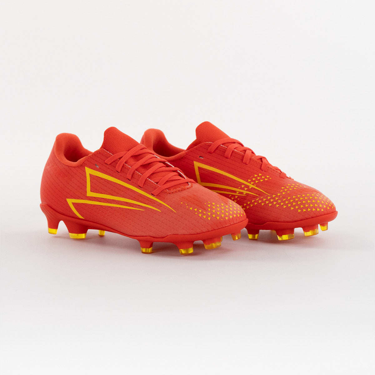 JAKO Voetbalschoen RS89 Academy FG/AG - Bright red/oranje/geel