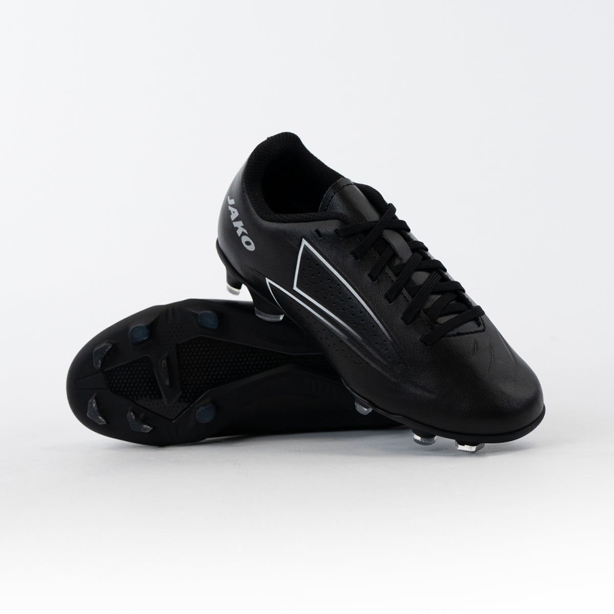 JAKO Voetbalschoen OPURA Academy FG/AG - Zwart/wit