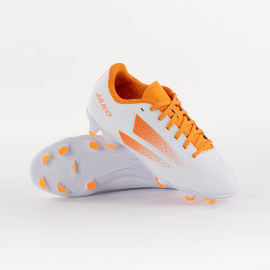 JAKO Voetbalschoen OPURA Academy FG/AG - Wit/oranje