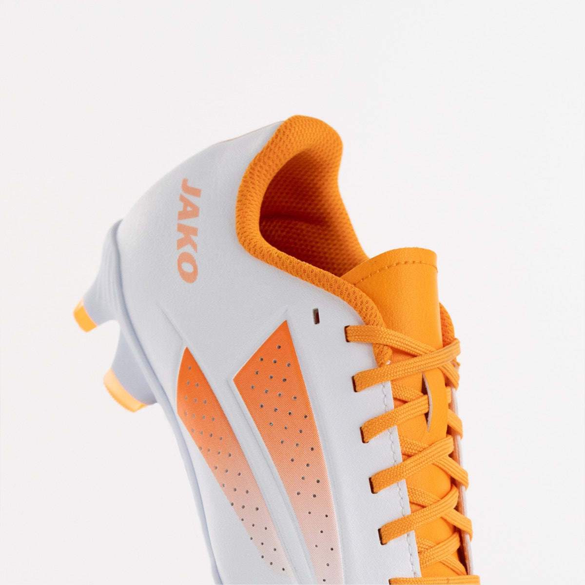 JAKO Voetbalschoen OPURA Academy FG/AG - Wit/oranje