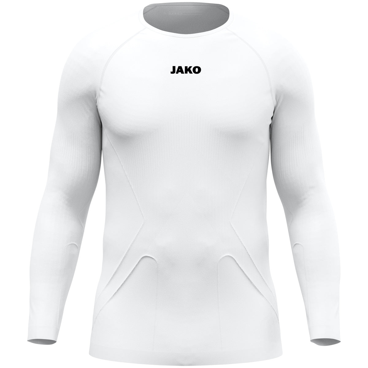 JAKO Longsleeve Seamless - Wit