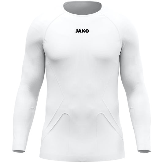 JAKO Longsleeve Seamless - Wit