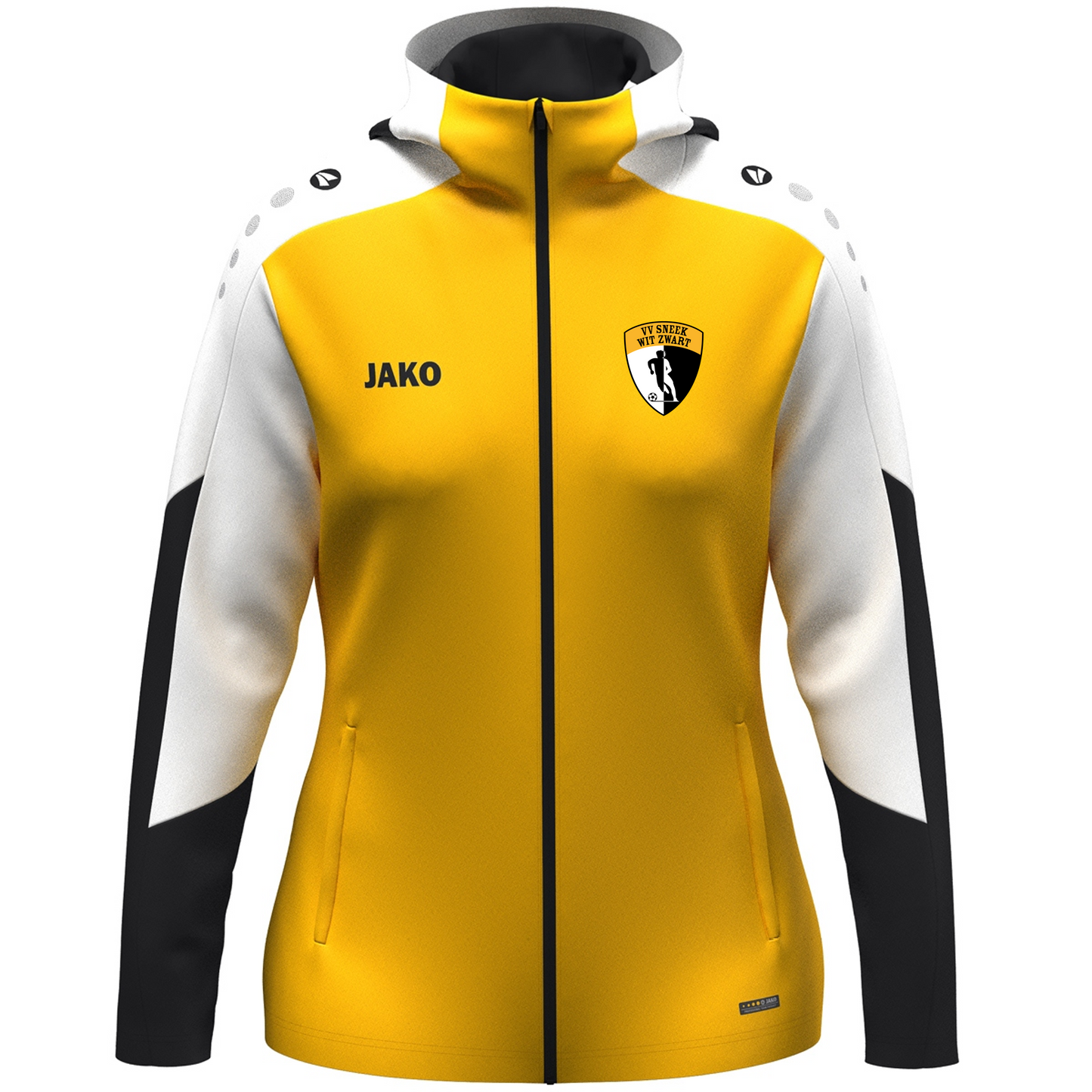 VV Sneek Wit Zwart Jas met kap Dynamic
