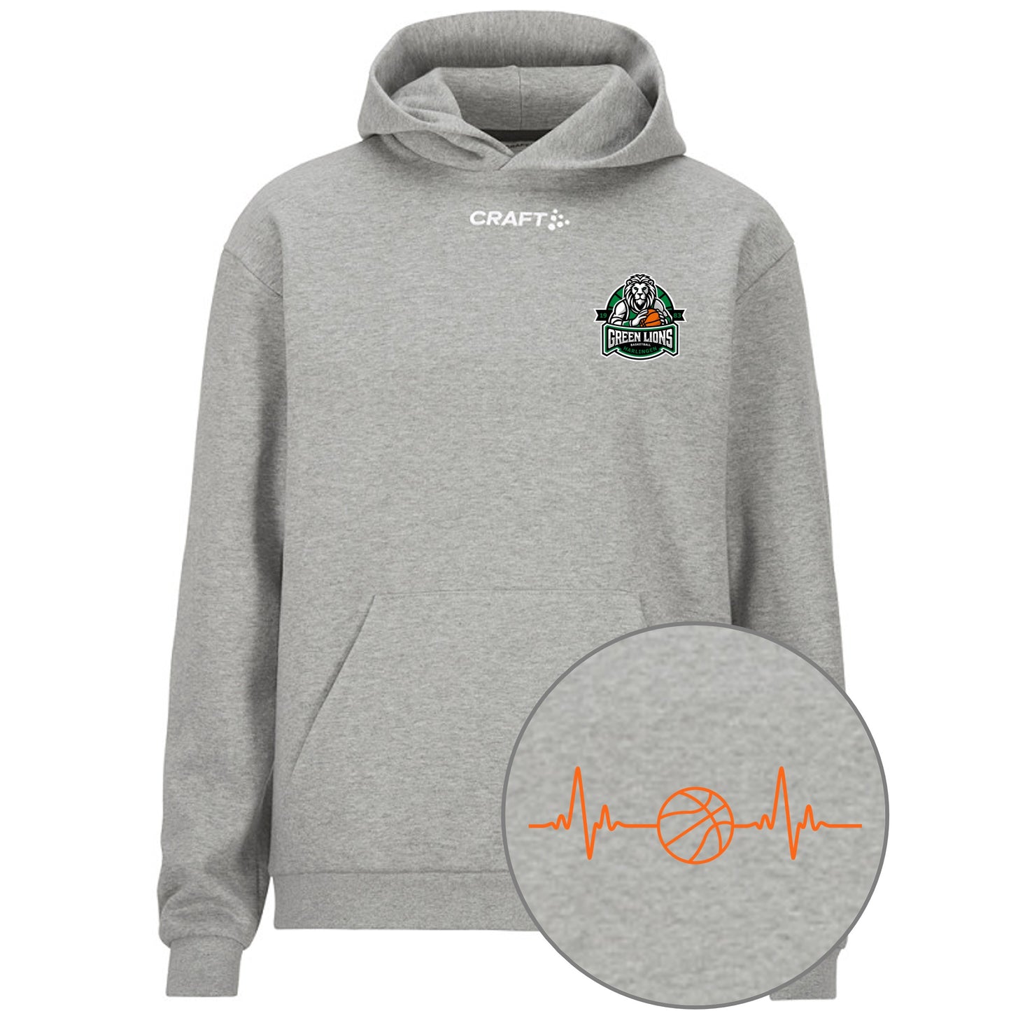 BV Green Lions Community Hoodie 2.0 (Grey)