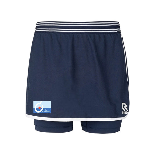 TV Buitenpost Tennis Deuce Wrap Skirt (Wit)