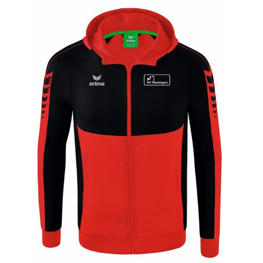 KV Flamingo's Six Wings Trainingsjack met capuchon