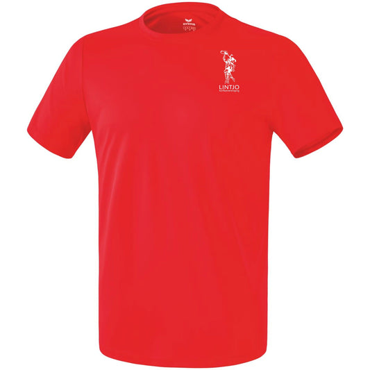 KV Lintjo Functioneel Teamsport T-Shirt (Rood)