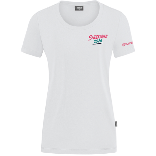 Sneekweek 2026 T-shirt dames (Wit)