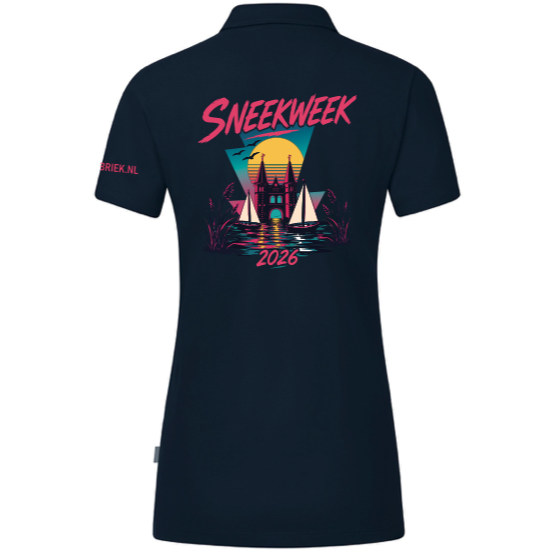 Sneekweek 2026 Polo dames (Navy)