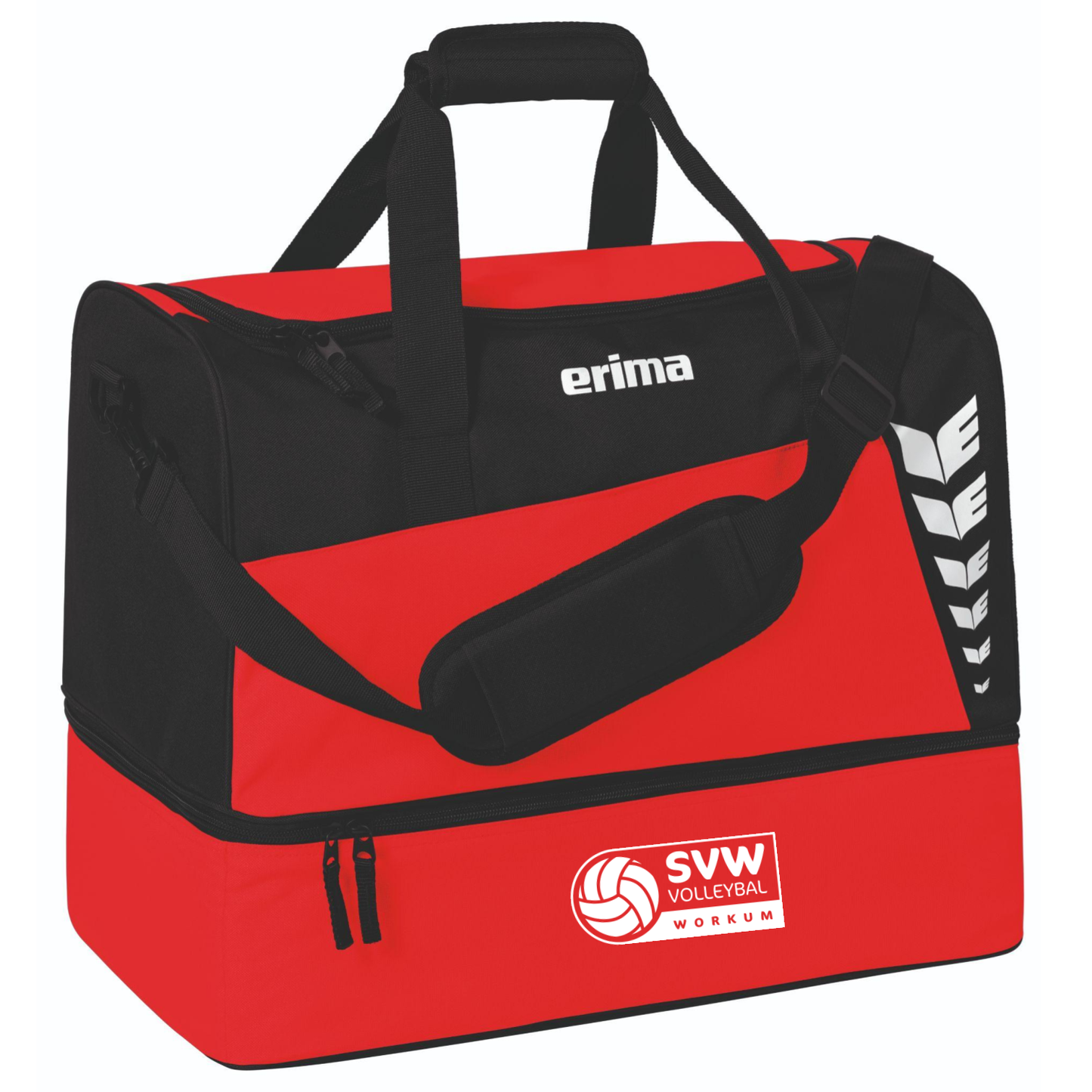 SVW Workum Six Wings sporttas met bodemvak